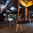Load image into Gallery viewer, Black Hole Train Pocket T-Shirt