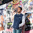 Load image into Gallery viewer, Embroidered Bomber Jacket