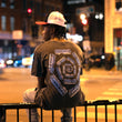 Load image into Gallery viewer, Black Hole Train Pocket T-Shirt