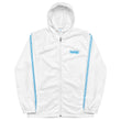 Load image into Gallery viewer, White Track Suit Windbreaker