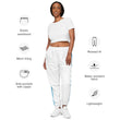 Load image into Gallery viewer, White Track Pants