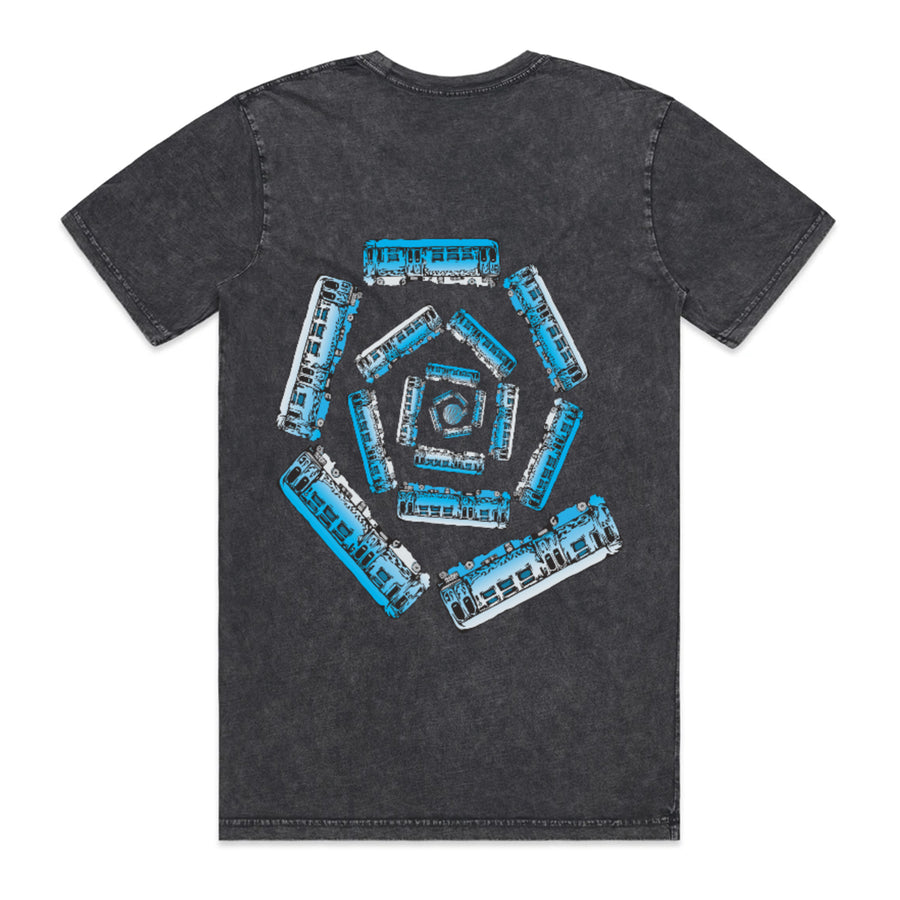 Black Hole Train Pocket T-Shirt