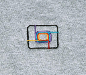Sweatshirt Loop L-line Symbol Hoodie