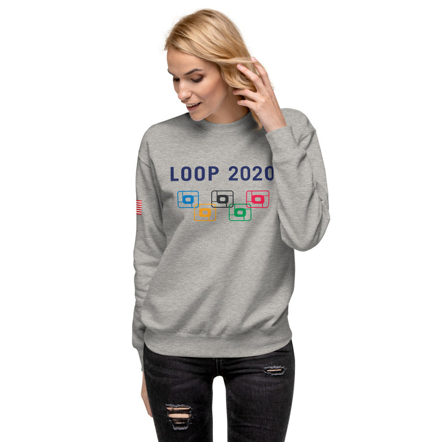 Olympic Loop Anniversary Fleece Pullover
